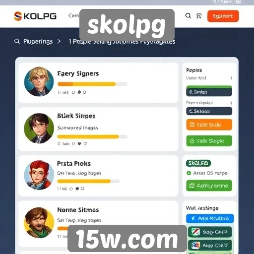 Jogadores elogiam a interface do site Skolpg